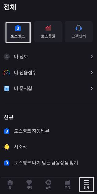 토스뱅크 마이너스 통장